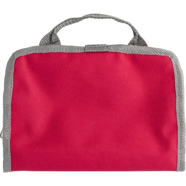 Flat-Fold Toiletry Bag Red