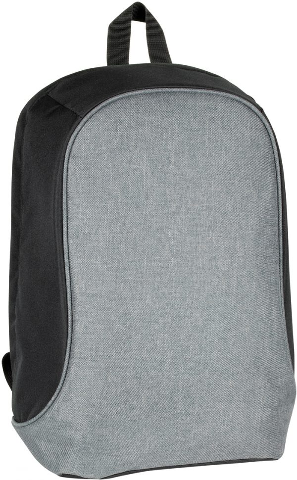 Eco Recycled Safety Laptop Backpack Grey