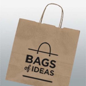 promotional paper bags - Kraft Paper Bag - Twist Handle (M)
