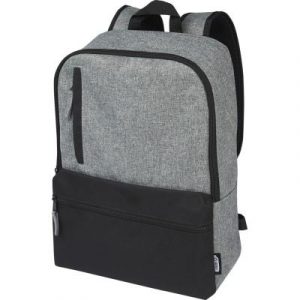 Reclaim 15'' GRS recycled two-tone laptop backpack 14L