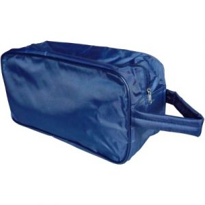 shoe bag navy blue