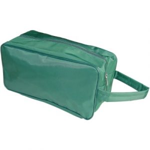 Shoe bag forest green