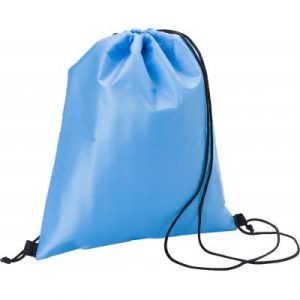 Polyester (210D) cooler bag with double drawstring