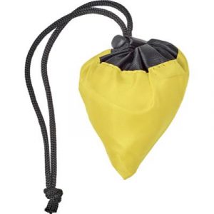 Foldable polyester carry shopping bag