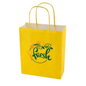 Paper bag 180 x 220 x 80mm.