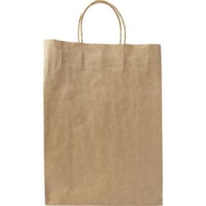 Paper bag 'large'.