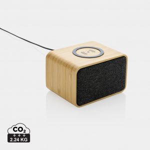 RCS Rplastic 3W speaker with bamboo 5W wireless
