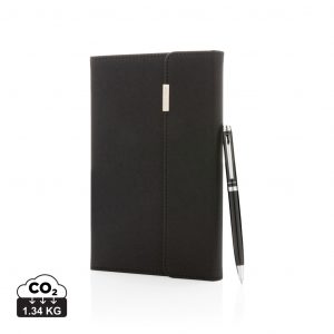 Swiss Peak Deluxe A5 Notebook and Pen Set